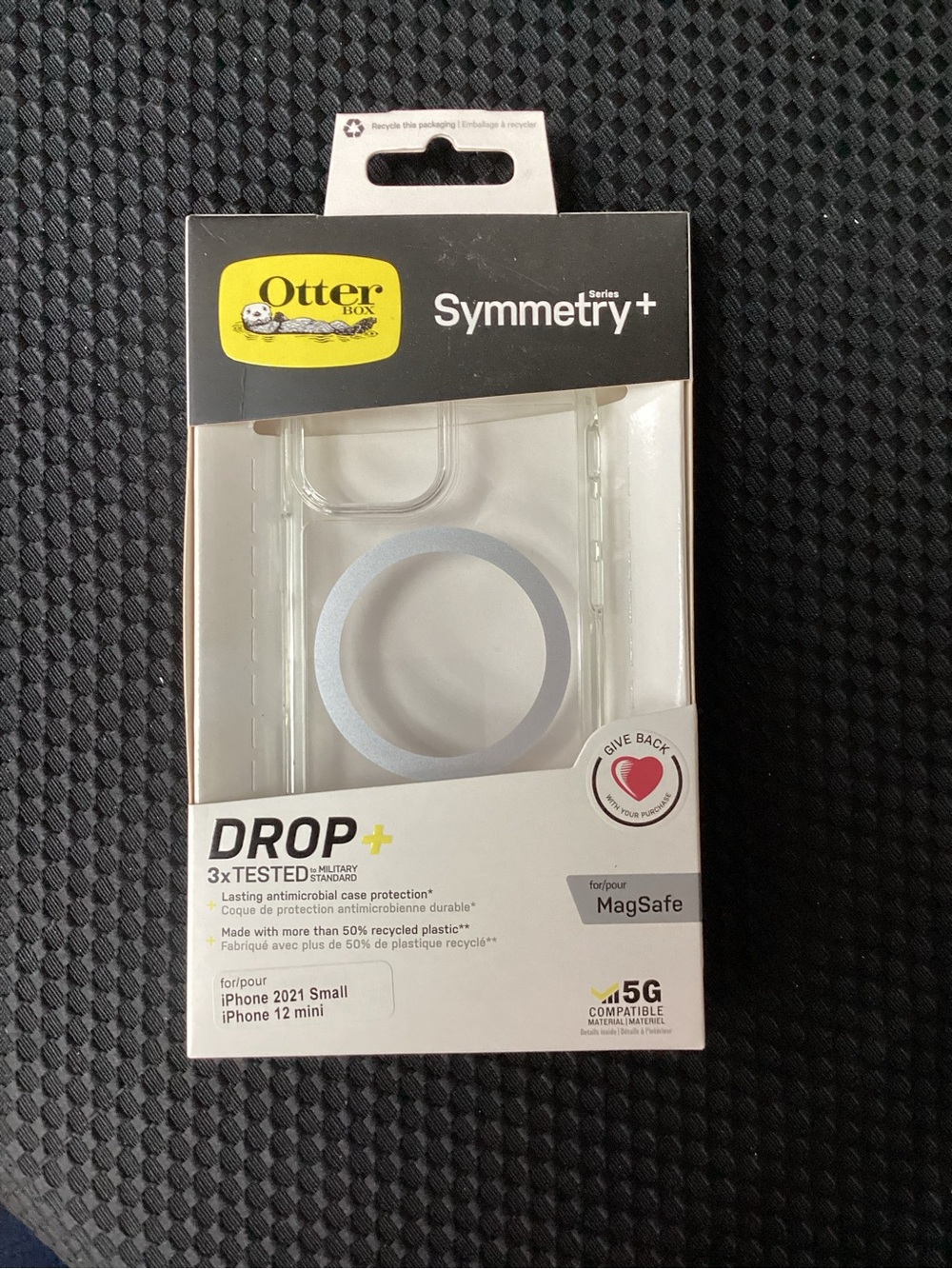 OtterBox Symmetry+ Clear MagSafe Case for iPhone 12 mini - Clear